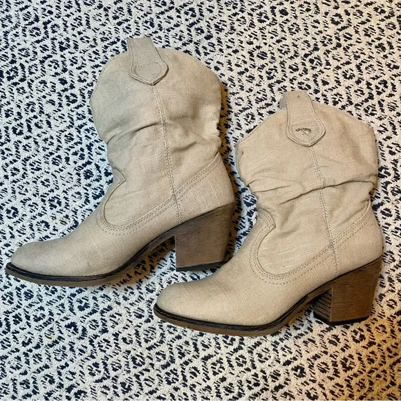 Rocket Dog Shoes Rocket Dog Tan Cowboy Boots Poshmark